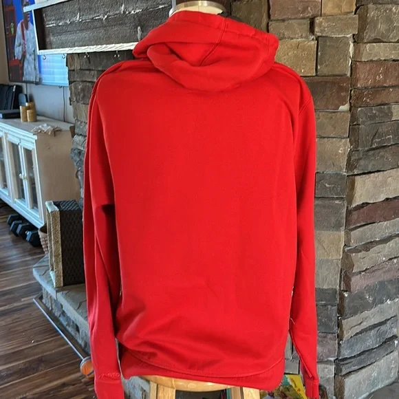 Under Armour red sweatshirt adult size large - Picture 3 of 8
